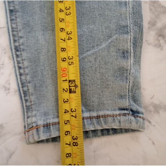 2 Denim Skinny Jeans Light & Dark Wash Size 12 - Picture 6 of 13